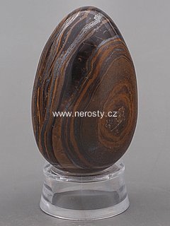 hematite, tiger eye