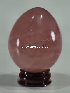 rose quartz, egg