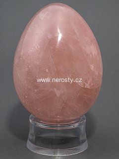 rose quartz, egg