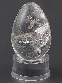 rock crystal, egg