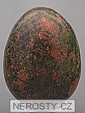 unakite, egg