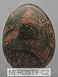 unakite, egg