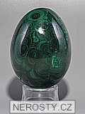 malachite, egg