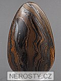 tiger eye, hematite